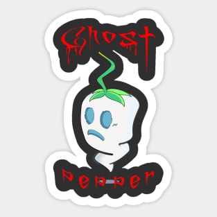 Ghost pepper Sticker